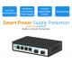 4 Port Extender Poe Switch Power 60W Gigabit 1 In 4 Out