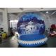 0.6mm PVC Tarpaulin Inflatable Christmas Snow Globes 3m Hot Air Welding