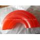 OEM / ODM Transparent Decoration Red Color Crystal Resin Rainbow Sculpture