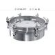 Mirror Ss316 Tank Manhole Cover Elliptical Inward Opening Pressure 435×335mm