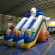 Durable Lanes Penguin Kid Inflatable Water Slides For Pool Digital Printing