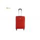 Spinner Wheels 20 24 28 600D Polyester Red Soft Sided Luggage