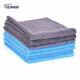 350gsm 40x40cm Auto Cleaning Cloths Microfiber Edgeless Smooth Lint Free Car Detailing Cloth