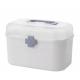 Portable Household Storage Container Plastic First Aid Box Organizer