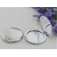 High quality plastic pocket compact mirror/cosmetic mirror/makeup mirror