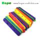 Natural wood color, asst colors wooden craft sticks with holes for hobbies and children DIY hand-craft