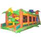 Animal Kingdom Outdoor Children's Blow Up Obstacle Course With Slide