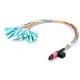 24 Fiber MPO to LC 24F MPO(male) -LC Fan-out 0.9mm 30-35cm Patch cable