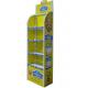 Recycled Durable Wooden Display Stands , Melamine Finished Slatwall Display Units