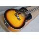 2018 New Left handed G200 acoustic guitar celluloid binding GB lefty GB200 electric acoustic guitar