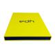 Yellow Color Book Shaped Gift Box , Cardboard Flip Top Boxes With Magnetic Catch
