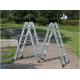 Hot selling EN131 4*2 4*3 4*4 4*5 Multi-function Aluminium Extension Ladder