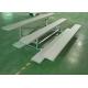 Portable Bleachers Temporary Spectator Stands Moveable With Single Footboard
