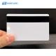 SLE4442 Chip Smart Card Pearl White Blank PVC Cards With Magnetic Strip