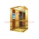 Hairline Stainless Steel Airport Elevator With Emergency Car Lighting