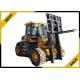 4 Tons All Terrain Fork Lift Trucks Strong Power Wide - View Unique Overhead Guard Design