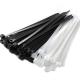 Self-locking 100pcs Nylon Cable Ties for UV Resistant Cable Tile PA66 Material Outlet
