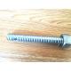 Forged Hex Head Forming Coil Thread Bolts / Construction Formwork Accessories