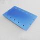 Aluminum 6063 Skived Fin Heat Sink With ISO9001 Anodized Blue Durable