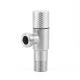 Hydronic Heating SS304 Brushed Angle Valve Toilet Angle Stop Easy Installation