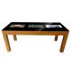 21.5 inch touch table China factory produced smart interactive waterproof LCD touch screen coffee tables wooden table