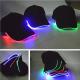 Flashing Adult Cotton Unisex Baseball Caps Shining LED Light Adjustable Bone 3 Colors