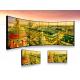Full Color Indoor LCD Video Wall / Multiple Tv Wall DMl DVI VGA BNC Interface