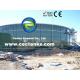 50000 Gallon Glass Fused To Steel Biogas Storage Tanks With Double Membrane Roof