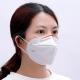 5 Ply White Breathable Face Mask , KN95 Protection Respiratory Safety Mask KN95