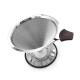 Sgs Reusable Stainless Steel Cone Pour Over Coffee Filter