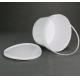 1L Food Storage Drum Bucket HDPE Transparent With Lid Handle