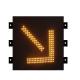 5mm Chips DIP LED Lane Control Signs Stop Go Traffic Signal Board