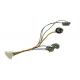 PBT 9 Pins 4 Branch 3.96mm Pitch Cable Wiring Harness
