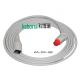 IBP adapter cable compatible for GE-Datex to Abbott transducer