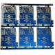 4 Layer Printed MultiLayer Circuit Board Blue Solder Mask 18um PTH Thick