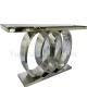 50-60kg Smooth Round Steel Stylish Tea Table For Industrial 40cm Width