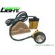 Rechargeable Mining Led Corded Cap Lamp with red warning Cable light 10.4Ah SAMSUNG Battery 25000lux high quality