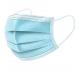Anti Dust Disposable Non Woven Face Mask Blue Color Help Limit Germs Spread