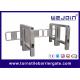 Passage Controlled Access Turnstiles Swing Barrier Gate In Stainless Steel