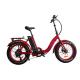 Women'S Felt Electric Fat Tire Mini Bike  Folding Electric Fat Tyre Cycle