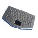 92 keys 2.00 Long stroke industrial metal coal mine keyboard with touchpad