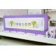 Portable Toddler Bed Rail With Woven Net 120cm , Bed Guard Rails