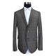 Grey Mix Check Mens Casual Blazer Jacket Custom Size Regular Clothing Length