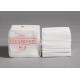 9x9 Inch White Dry Polyester Cleanroom Wipes For Labs