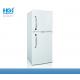 OEM ODM White Top Freezer Refrigerators Stainless Handles 175 Ltr