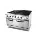 6 Burner 35.8kw 1200mm Stainless Steel Cooking Equipment