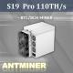 Btc Bitmain Antminer Asic Miner S19 3250w Bitcoin Mining Machine