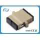 SX / DX SC PC / APC Fiber Optic Cable Assemblies , SM / MM Fiber Optic Adapter