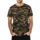 comfortable customized summer dry fit printed wholesale camo t shirts
