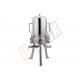 Three Cores 316L Stainless Steel Filter Housing For Liquid Secondary Filtration